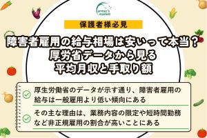 障害者雇用の給与相場は安いって本当？厚労省データから見る平均月収と手取り額