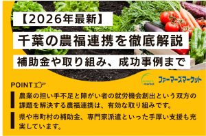 農福連携 千葉